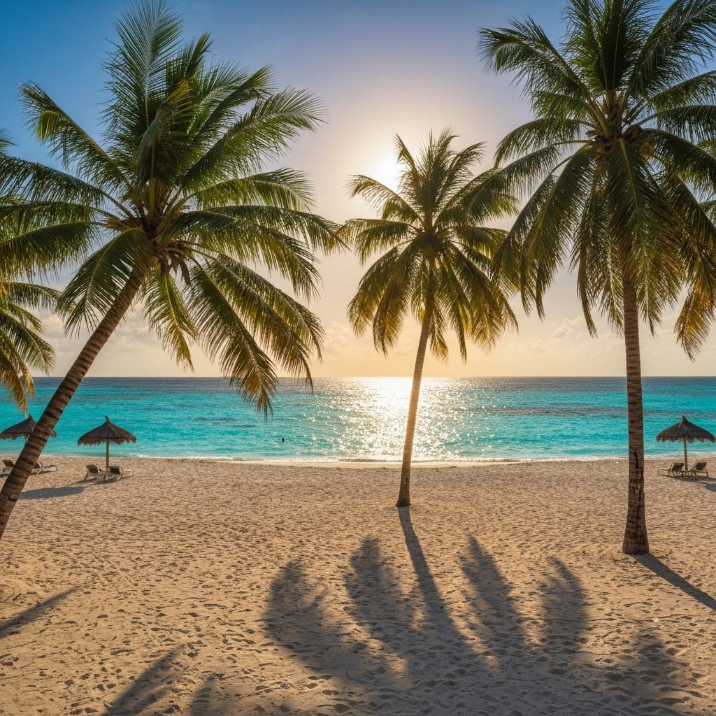 Tropical Paradise Rendering